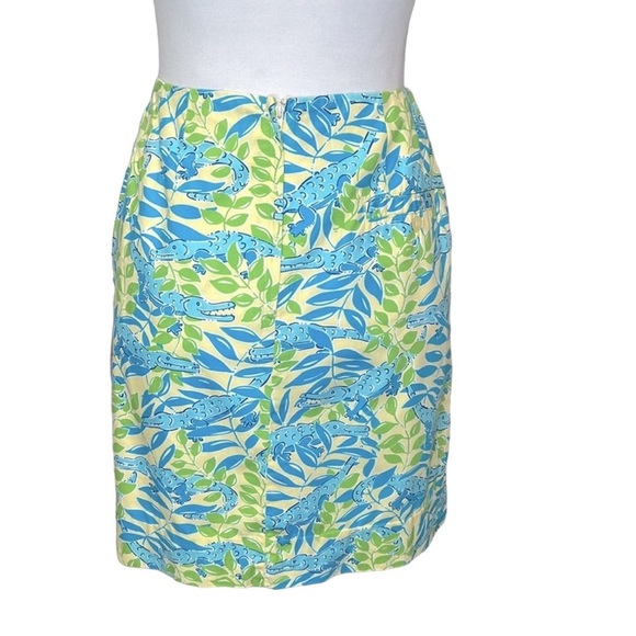 Lilly Pulitzer Alligator Mini Skirt - Picture 3 of 4